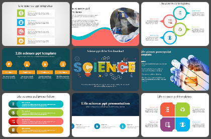 Life science Powerpoint Templates